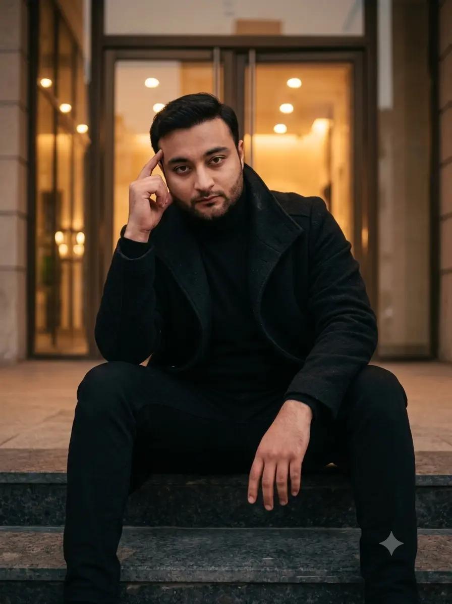 Portrait of Abaid Ullah, CEO & COO.